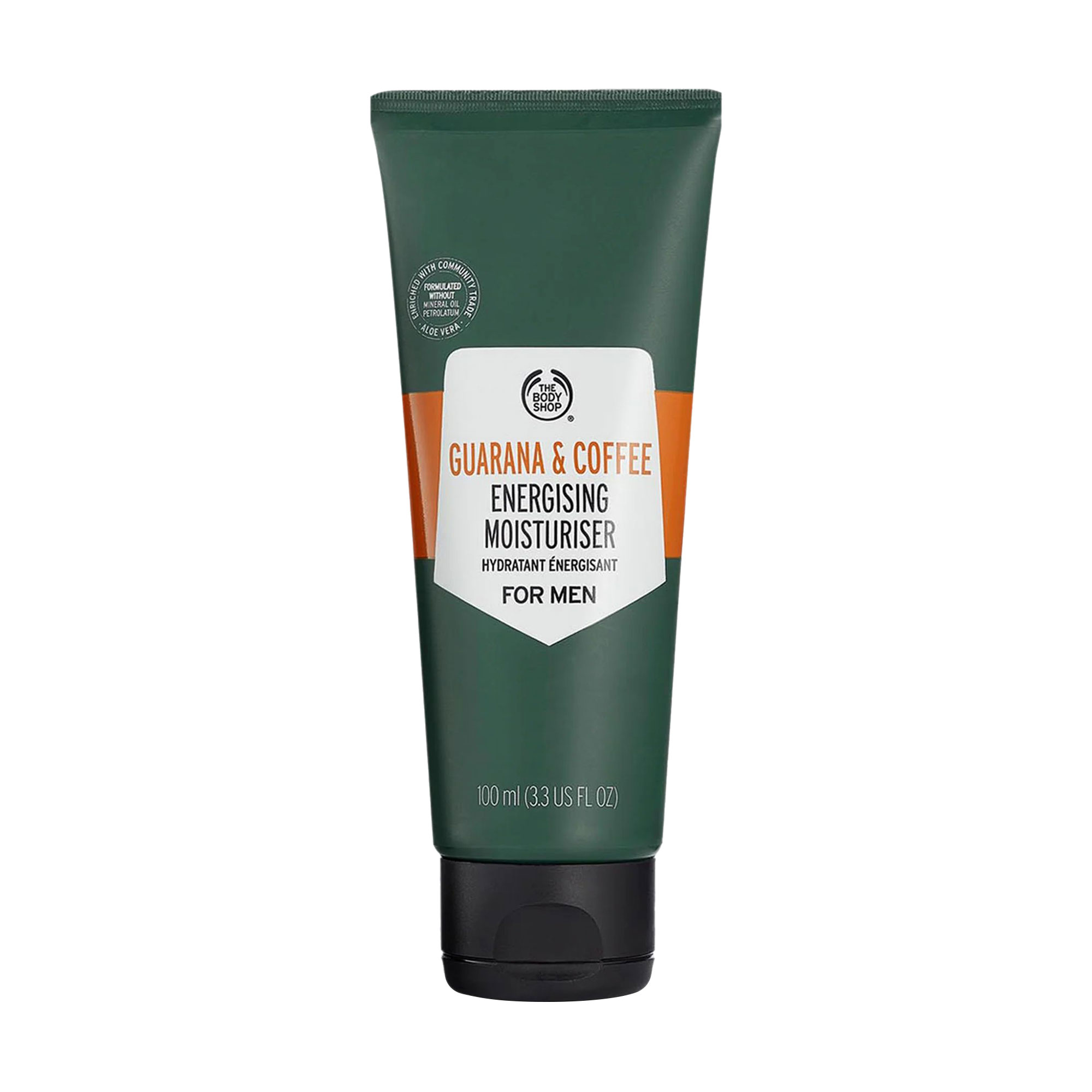 Чоловічий крем для обличчя The Body Shop Moisturiser Guarana &amp; Coffee, 100 мл